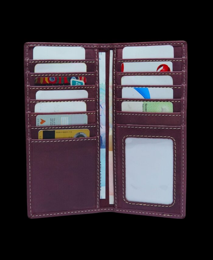 Long Men's Vertical Wallet